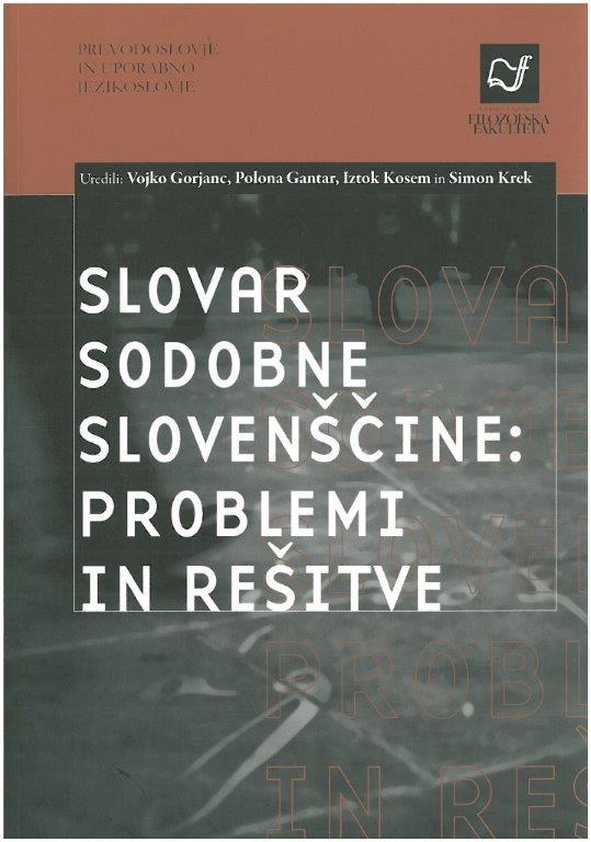 Slovar sodobne slovenščine: problemi in rešitve